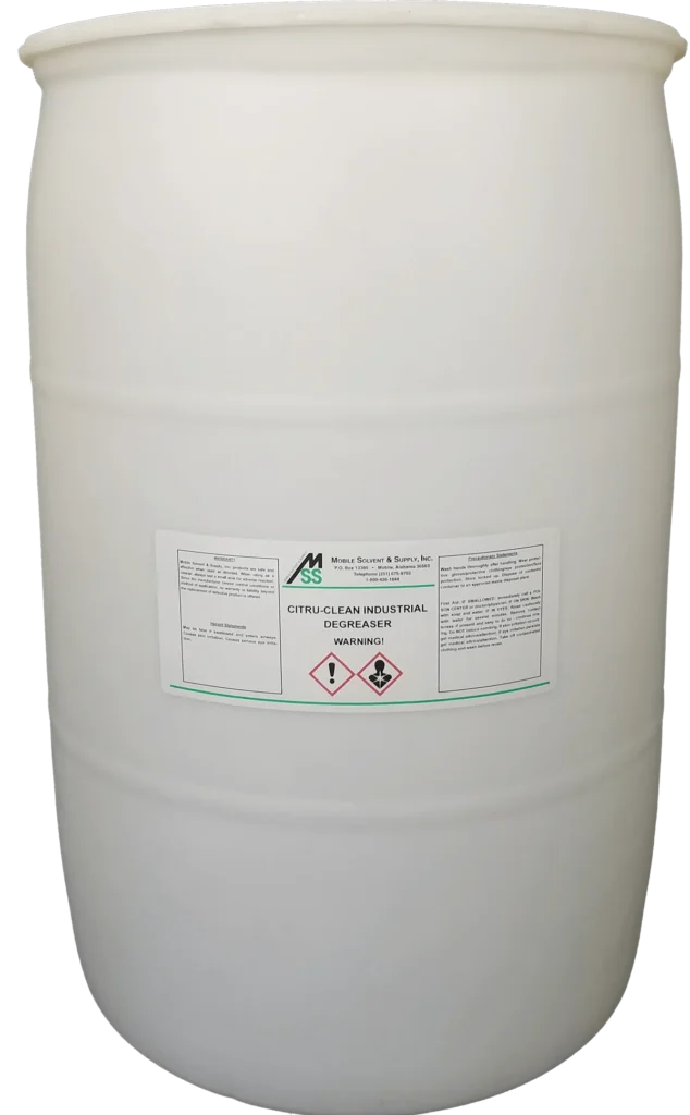 Mobile Solvent & Supply Citru-Clean in polydrum