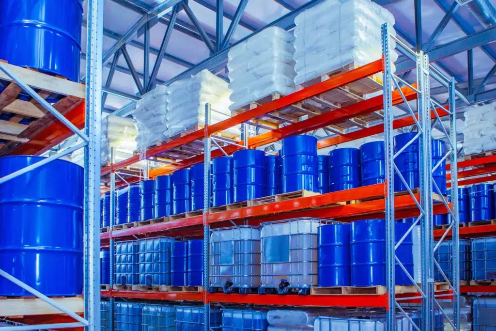 Chemical supplier warehouse